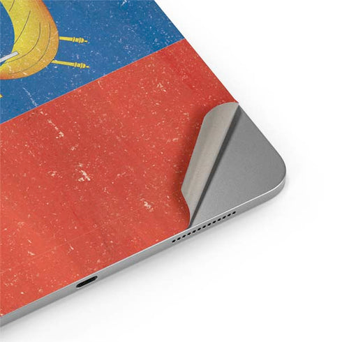 Ecuador Flag Distressed Apple iPad Air Skin